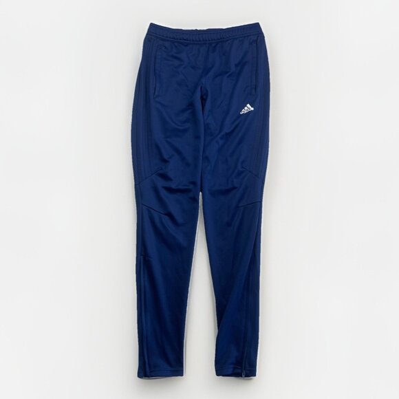 Adidas Climacool Soccer Pants Mens Navy Blue Tapered Training Athletic *Read* - Picture 1 of 11